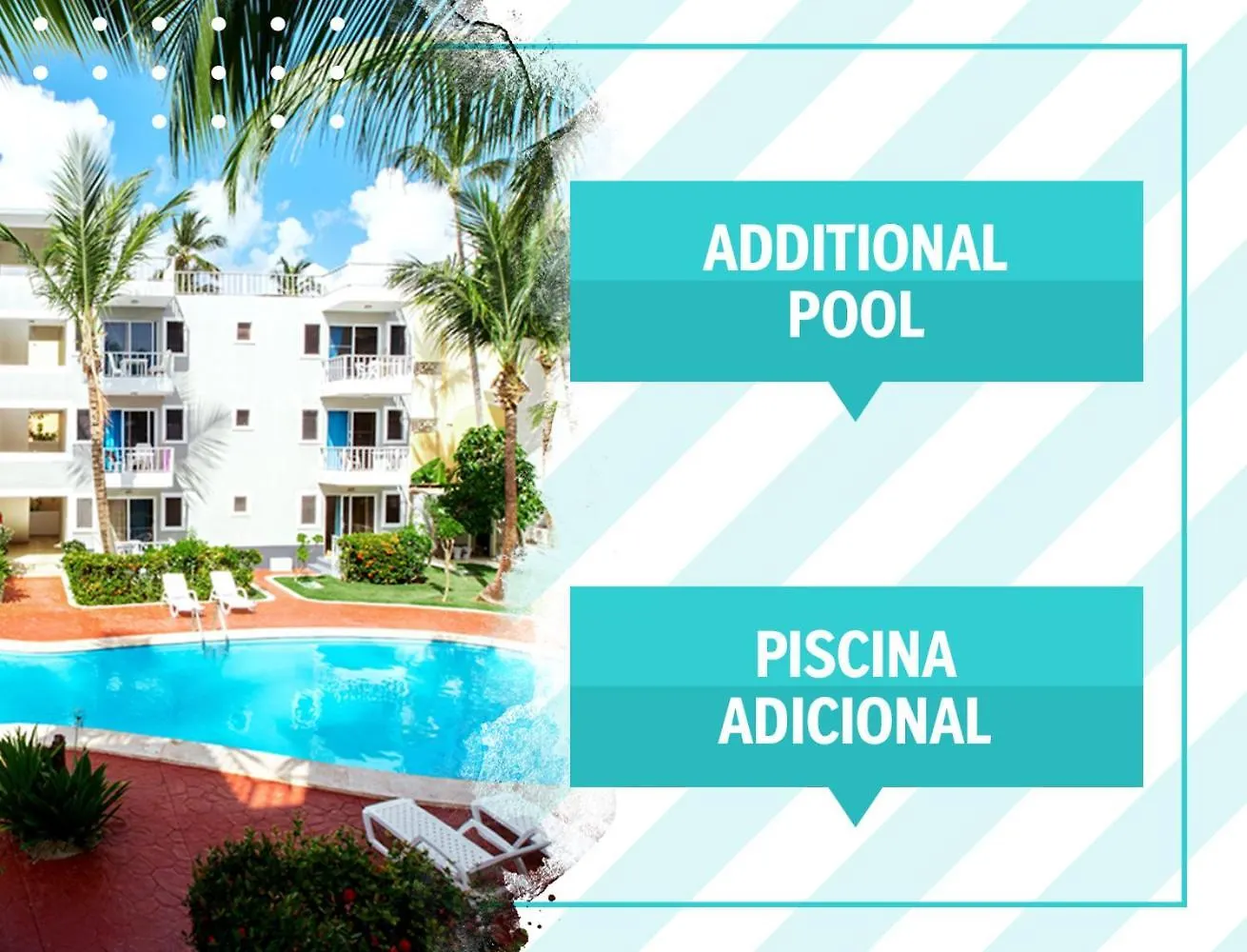 Azure Suites & Stuios Hotel Rooftop Pool Dukassi Sol Caribe Beach Club & Spa Punta Cana Repubblica Dominicana